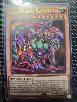 Yugioh x1 Scareclaw Kashtira MP24-EN168 1st Ed Ultra Rare (Near Mint!) - Image 1