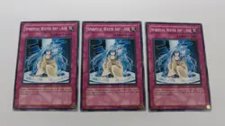 3x SPIRITUAL WATER ART AOI 1ST EDITION CRV-EN051 COMMON YUGIOH NM / UNPLAYED - Image 1