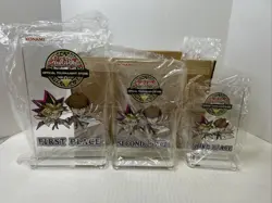 Yugioh Kaiba Chibis Tournament Trophy Set Of 3 Brand New With Shipper Box B7 - Image 1