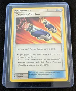 Pokemon Card TCG - Custom Catcher 171/214 - Lost Thunder - Image 2