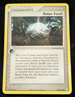 Pokemon Card - Holon Fossil 86/110 - Holon -Phantoms - LP - Image 1