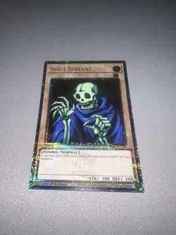 Skull Servant RA04-EN110 Quarter Century Secret Rare 1st Edition YuGiOh TCG Card - Image 1