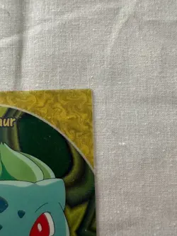 2000 TOPPS Pokemon #01 Bulbasaur PC2 TV Animation CLEAR See Through Card - Image 4
