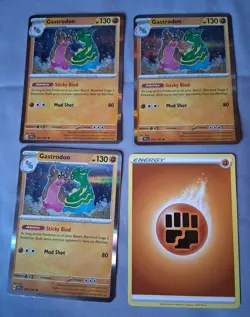 Pokemon TCG: Destined Rivals Gastrodon 107/191 With Energy Card - Image 1