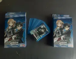 UNION ARENA Card Game Sword Art Online Starter Deck 100 Card Bundle x2 lot - Image 1
