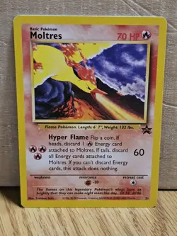 Moltres #21 Movie Promo 2000 Non-Holo Pokemon Card TCG - Image 1