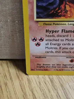 Moltres #21 Movie Promo 2000 Non-Holo Pokemon Card TCG - Image 5