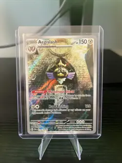 Aegislash - 210/182 - Pokemon Paradox Rift Illustration Rare Card NM - Image 1