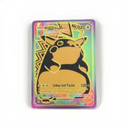 Pokemon Card Pikachu VMax - Full Art Holo- Perfect For Collections & Gifts - Image 1