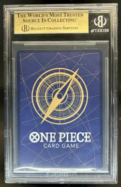 2025 One Piece Monkey.D.Luffy Secret Rare Manga Art #OP11-118 BGS 10 PRISTINE - Image 2