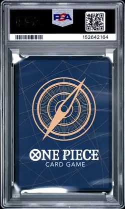 2022 ONE PIECE JAPANESE 25TH ANNIVERSARY #001 MONKEY D. LUFFY PSA 9 - Image 2