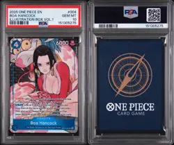 Bandai One Piece Boa Hancock Foil Super Rare ST17-004 PSA 10 English - Image 3