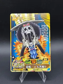 Brook IC2-27 OnePy Berry Match Bandai Japanese One Piece Lightly Played - Image 1