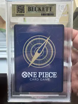 2025 One Piece St. Topman Warcury OP13 Alt Art BGS 9.5 Gem Mint NEW BGS SLAB - Image 2