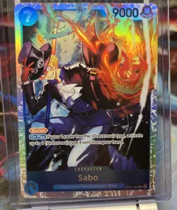 Sabo OP15-046 SR One Piece TCG OP15 Foil English Adventure On Kami's Island - Image 1