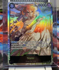 Wedding Nami SR OP15-086 Adventure on Kami's Island ART ENGLISH *IN HAND - Image 1