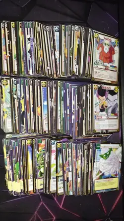 Lot 297 carte A jouer et A collectionner francaise Dragon Ball Z card set jcc - Image 1