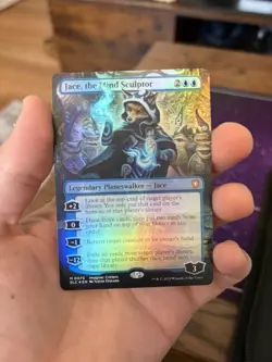 Jace, the Mind Sculptor Foil Borderless Card Bloomburrow NM MTG - Image 1