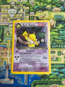 Pokemon Dark Hypno TCG Holo Rare Card 9/82 Nm/Lp - Image 1