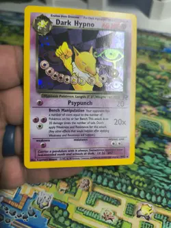 Pokemon Dark Hypno TCG Holo Rare Card 9/82 Nm/Lp - Image 4