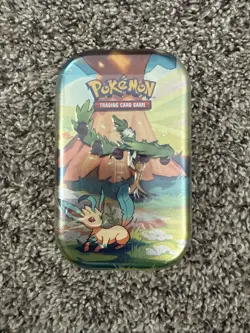 Pokemon TCG - Vibrant Paldea Mini Tin - 2 Booster Packs/Sticker Sheet/Art Card - Image 1