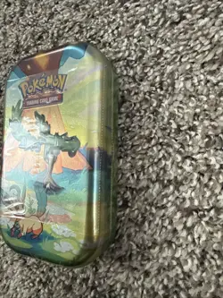 Pokemon TCG - Vibrant Paldea Mini Tin - 2 Booster Packs/Sticker Sheet/Art Card - Image 2