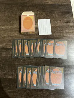 MTG Magic Revised Edition Opened Starter Deck Incomplete, Unplayed NM-Mint Cards - Image 2