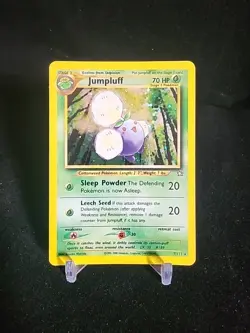 Pokemon TCG Jumpluff Neo Genesis Holo Card 7/111 - Image 1