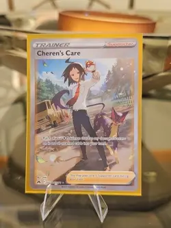 Pokemon TCG Cheren's Care GG58 GG70 Holo Card Pokemon Crown Zenith - Image 1