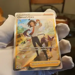 Pokemon TCG Cheren's Care GG58 GG70 Holo Card Pokemon Crown Zenith - Image 2