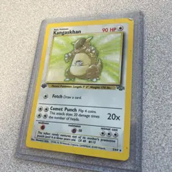 Kangaskhan VintagePokemon Card 5/64 - 1st Edition Jungle Holo FOIL Rare TCG WOTC - Image 4