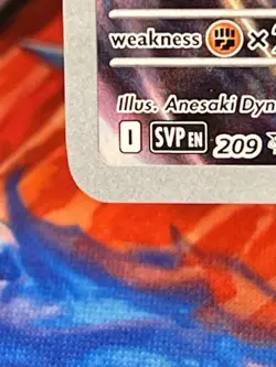 Pokemon TCG Thunderous Black Bolt ETB Full Art Promo Card 209 - Image 4