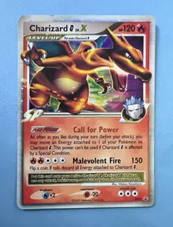 Charizard G LV.X DP45 Black Star Promo Holo Pokemon Card - Image 1