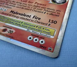 Charizard G LV.X DP45 Black Star Promo Holo Pokemon Card - Image 3