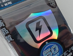 Max Protection Standard Card NEO Sleeve BLACK Design (50 Count) 7050LHKS - Image 2