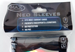 Max Protection Standard Card NEO Sleeve BLACK Design (50 Count) 7050LHKS - Image 3