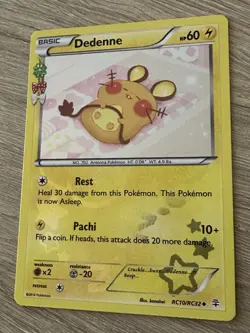 Pokemon TCG Dedenne Radiant Collection holo Card RC10/RC32 - Image 1