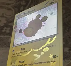 Pokemon TCG Dedenne Radiant Collection holo Card RC10/RC32 - Image 3