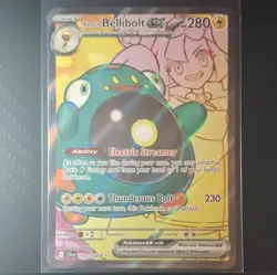 Pokemon TCG Iono's Bellibolt EX Holo Lot 2 Cards 194 promo, 172/159 - Image 3