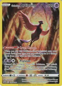 Galarian Articuno Holo Promo SWSH: Sword & Shield Promo Cards SWSH282 NM - Image 1