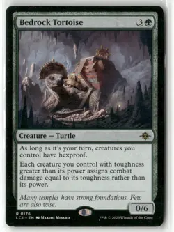 Bedrock Tortoise Normal R The Lost Caverns of Ixalan 176 NM - Image 1
