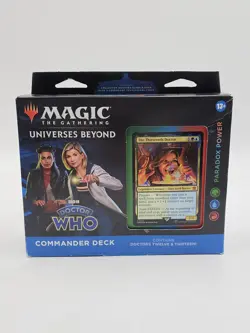 MAGIC MTG SEALED BOX DOCTOR WHO PARADOX POWER COMMANDER DECK 2023 A Q5677 - Image 1