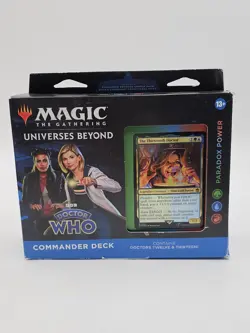 MAGIC MTG SEALED BOX DOCTOR WHO PARADOX POWER COMMANDER DECK 2023 Q5677 - Image 1