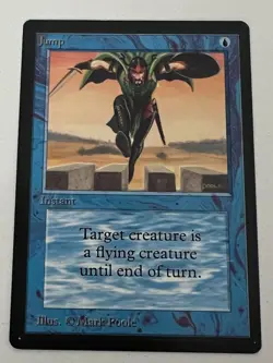Magic the Gathering MTG Beta Jump LP+ (Beta Bob) - Image 1