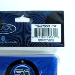 Max Protection YUGIOH Card CHROMIUM Sleeves BLUE (50 Count) Yu-Gi-Oh 7050L CSP - Image 2
