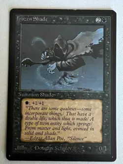 Magic the Gathering MTG Beta Frozen Shade NM- (Beta Bob) - Image 1