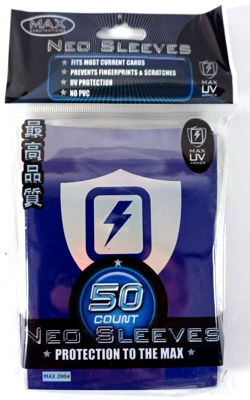 Max Protection Standard Card NEO Sleeve PURPLE Design (50 Count) 7050LHCS - Image 1