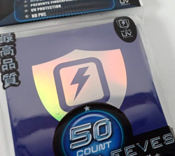 Max Protection Standard Card NEO Sleeve PURPLE Design (50 Count) 7050LHCS - Image 2