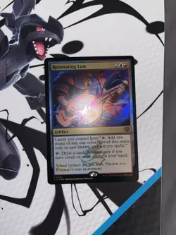 Magic: The Gathering Resonating Lute Strixhaven 0221 Rare Artifact Foil ENG - Image 3