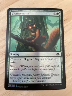 MTG Chatterstorm Modern Horizons 2 #152/303 FOIL Common NM/M - Image 1